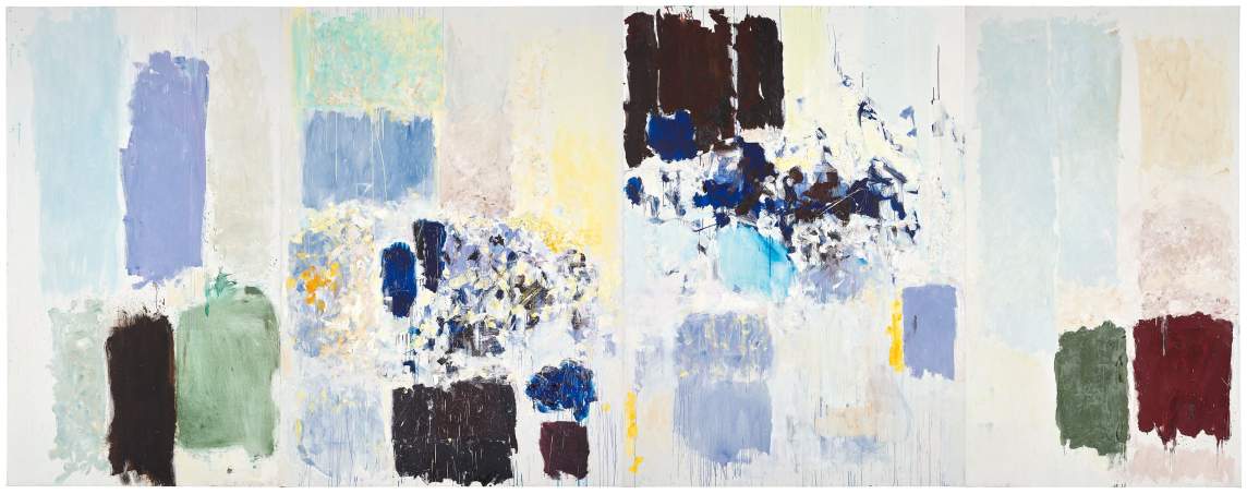 Chasse Interdite, 1973, abstract painting by artist Joan Mitchell