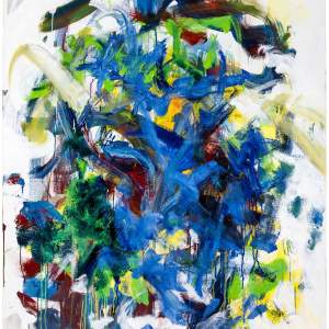 Chord III, 1986, abstract painting by artist Joan Mitchell