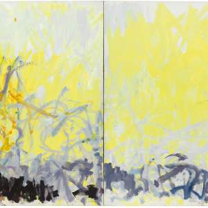 Minnesota, 1980, abstract painting by artist Joan Mitchell