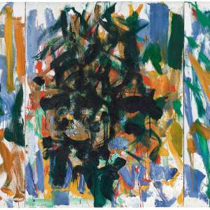 Parasol II , 1976, abstract painting by artist Joan Mitchell