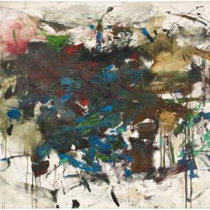 Untitled, circa 1962-64, abstract painting by artist Joan Mitchell
