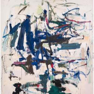 Untitled, circa 1959, abstract painting by artist Joan Mitchell