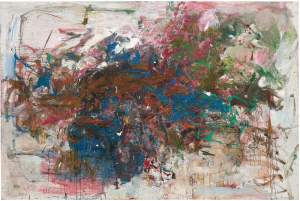 Grandes Carrières, 1961-62, abstract painting by artist Joan Mitchell