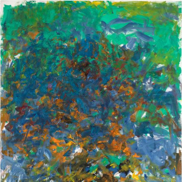 La Grande Vallée, 1983, abstract painting by artist Joan Mitchell