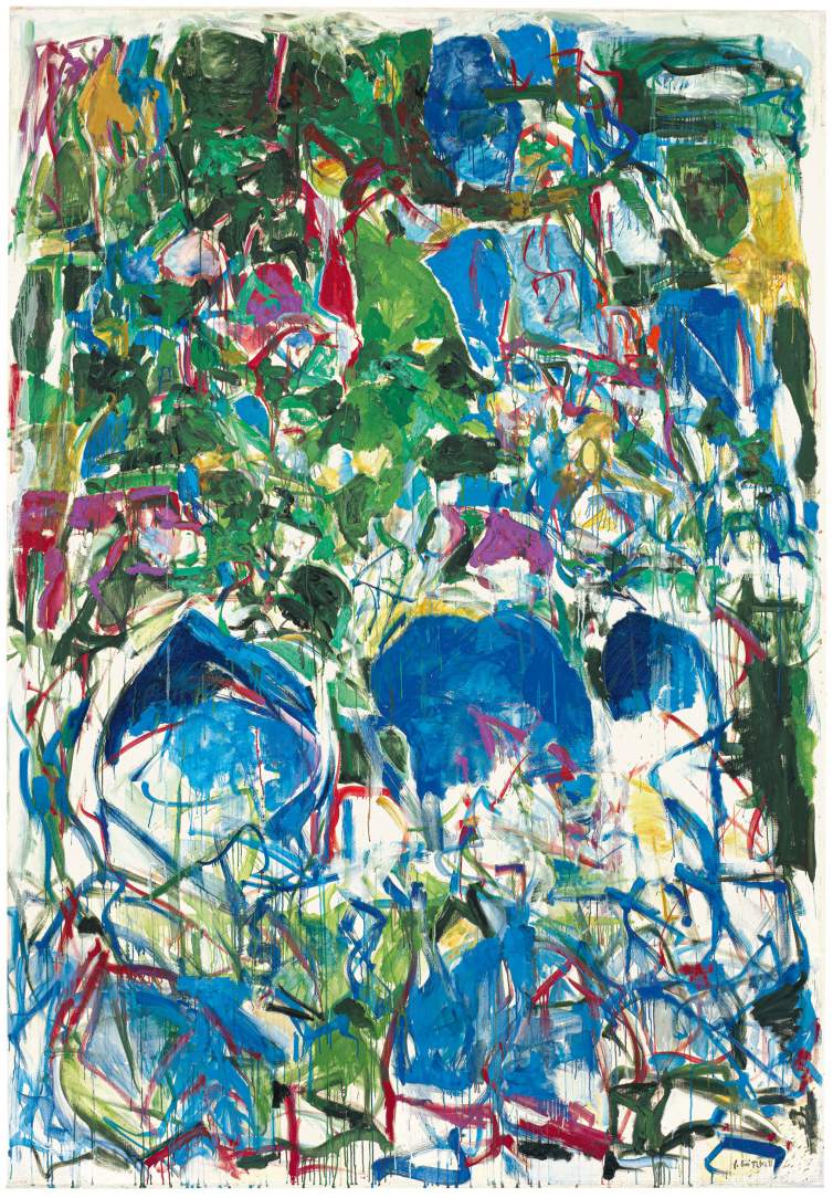 My Landscape II, 1967, abstract painting by artist Joan Mitchell