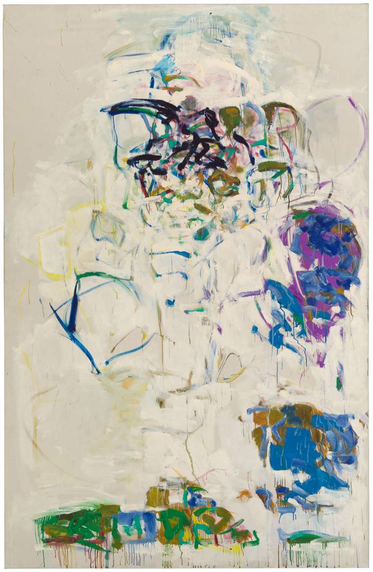 Chamrousse, 1967-68, abstract painting by artist Joan Mitchell
