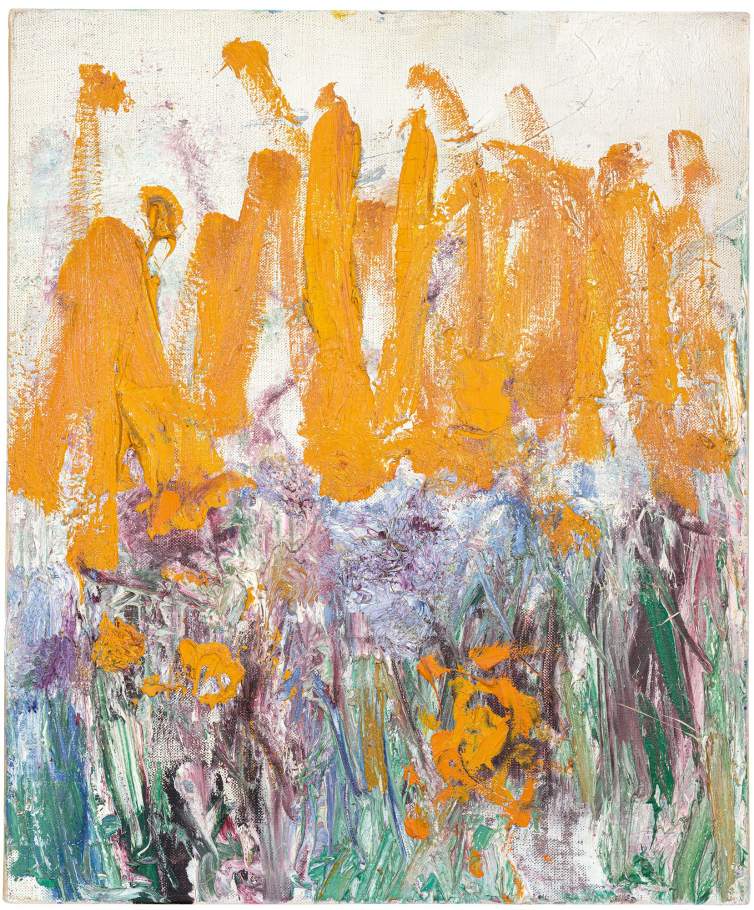 La Lande, 1977, abstract painting by artist Joan Mitchell