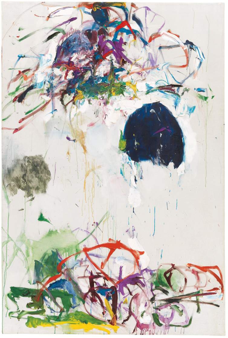 Untitled, circa 1968, abstract painting by artist Joan Mitchell