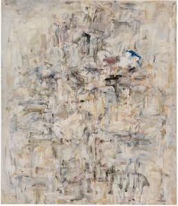 Untitled, 1953-54, abstract painting by artist Joan Mitchell