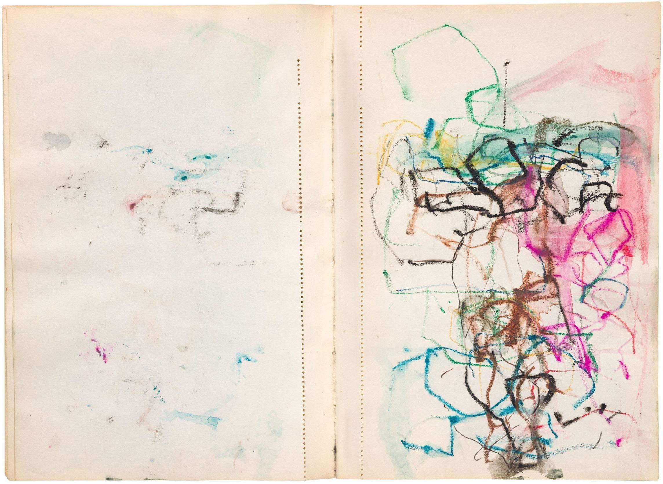 Six Joan Mitchell Sketchbooks Digitized | Joan Mitchell Foundation