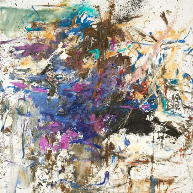 Painting by Joan Mitchell, Lucky Seven, 1962