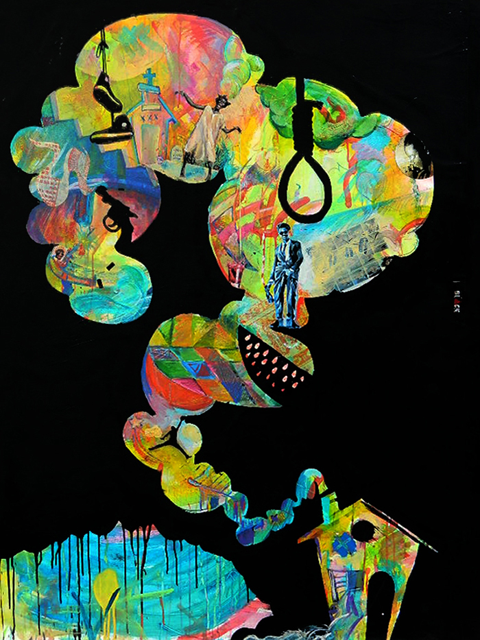 NOLA abstract artist Ayo Scott featured in 'Elemental Threads