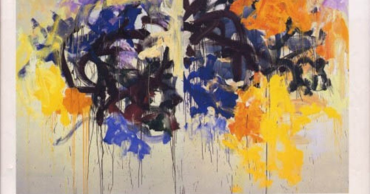 古書古本 dessin：Joan Mitchell（ジョアン・ミッチェル,Klaus